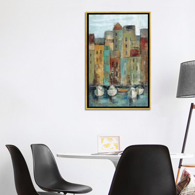 «Old Town Port I» par Silvia Vassileva - reproduction d'art