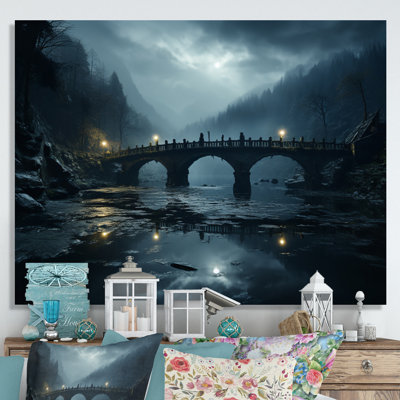 «Blue Bridge In Silence I», impressions d'art mural