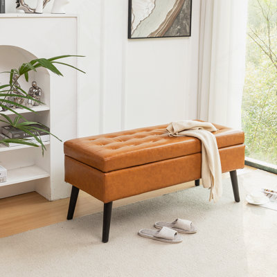 Banc de rangement avec banc de rangement pour l'extrémité de la chambre à coucher