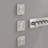 Wall Mounted Waterfall Shower System with Bodysprays-110680177