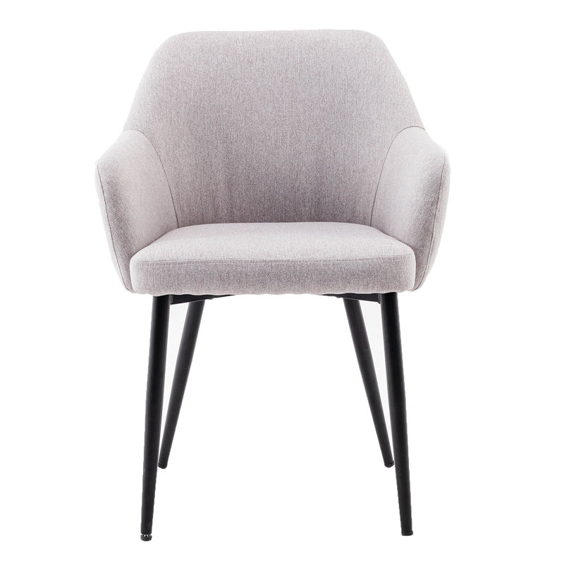 Ensemble de chaises 2 pièces, Gris clair