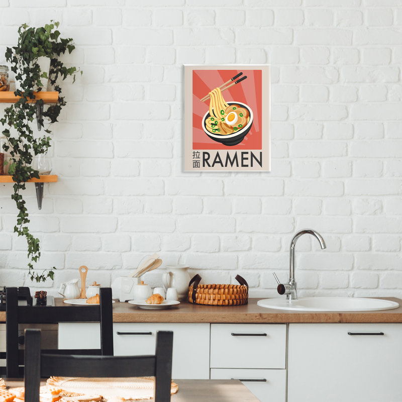 Affiche iconique Ramen, plaque par Marcus Prime