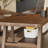 Nut-brown Rectangular Solid Wood  desk-170846573