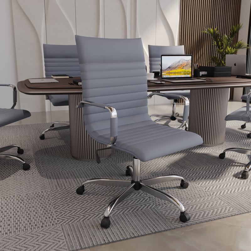 Fauteuil de conférence ergonomique Sorrells, Gris