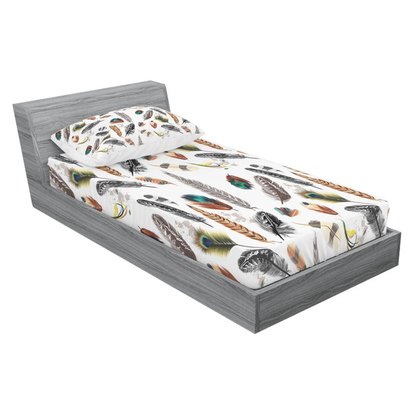 Microfiber Sheet Set, Twin XL Sheet Set with Fitted Sheet