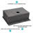 30x22 Inch Drop In Kitchen Sink: 16 Gauge Stainless Steel. T304 Steel Durability. 30" Single Bowl, Noise Reducing, Unobstructed Drain. Accessory Bundle Bowl Sink In: Made Of T-304 Steel, Inch.