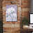Epic Graffiti 'Elegant Hydrangea Purple'  by Katrina Pete Canvas Wall Art-106415943