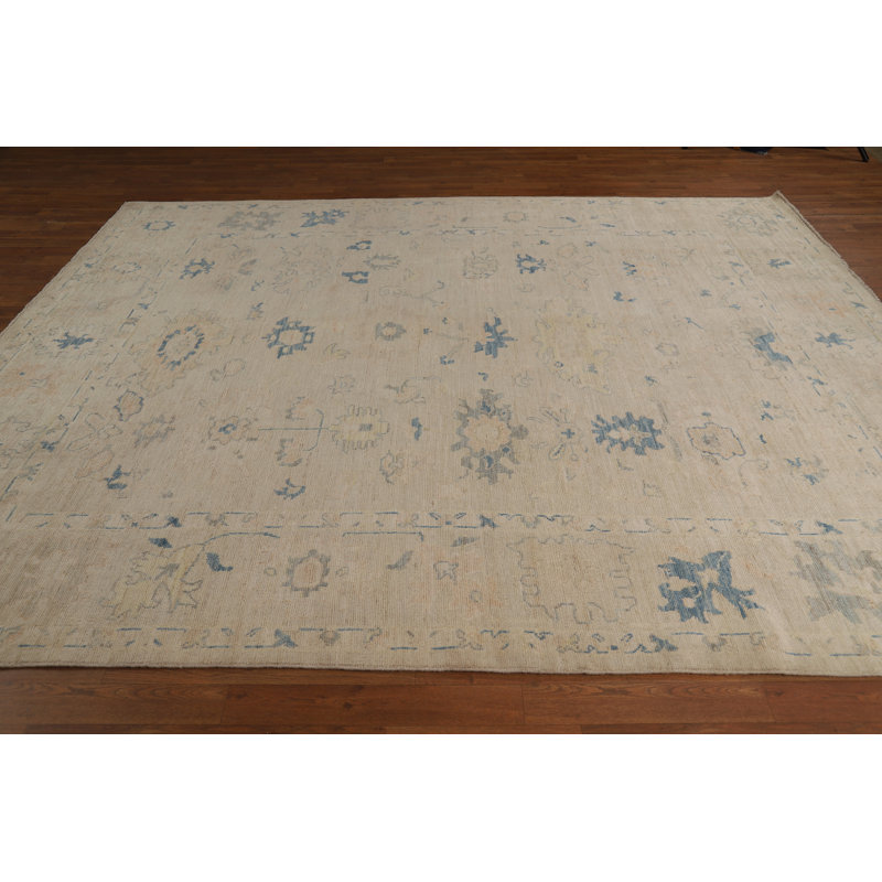 Vegetable Dye Oushak Turkish Area Rug 8x10
