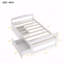 Structure de lit plateforme simple, 2 tiroirs de rangement