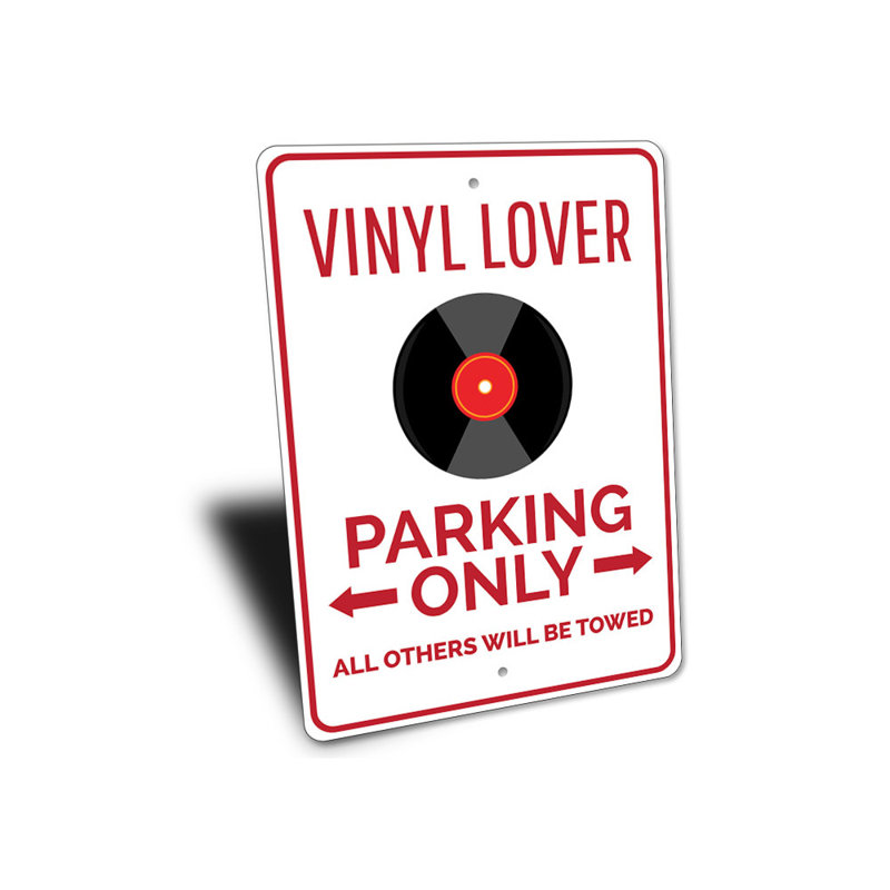 Enseigne en vinyle, H 18 po x l 12 po x P 0,06 po