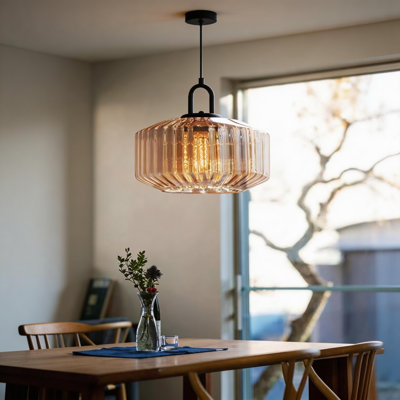 1 - Light Matte Black Pendant