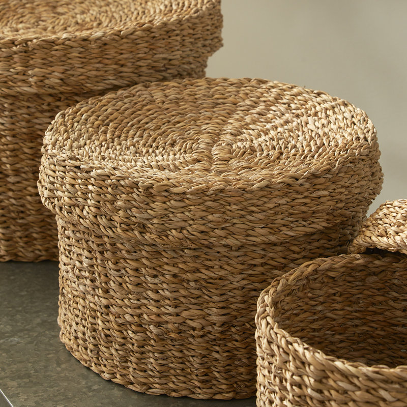 Charton Handmade Seagrass General Basket Set