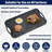 20-Inch Preseasoned Cast Iron Reversible Grill Griddle Pan for Stovetop & BBQ – Even-Heat Double Burner Design