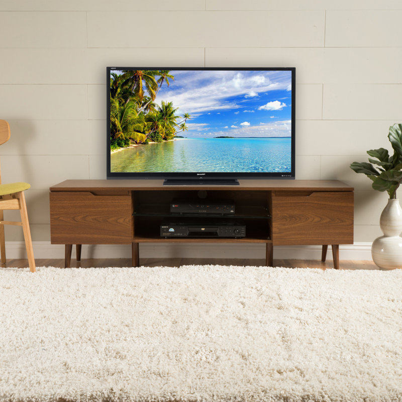 Daniyla TV Stand, Walnut