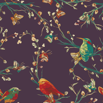 Vidur Peel & Stick Floral Roll