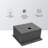 Laundry Sink - 22" X 22" Laundry Room Utility Sink Drop In Topmount 16 Gauge Stainless Steel 12 Inch Deep Single Bowl Above Counter Basin