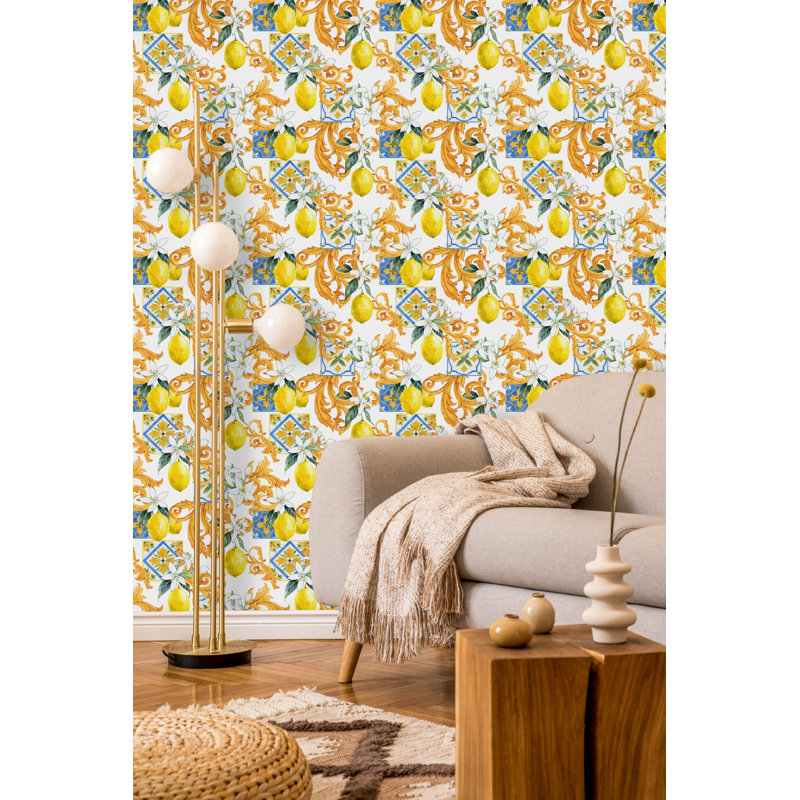 Panneau de papier peint, L 18,75 po x L 25 po, Vinyle