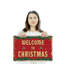 Plaque en plastique Welcome To Christmas 13 po x 20 po-119523498
