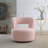 Teddy Fabric Swivel Barrel Chair-453101889