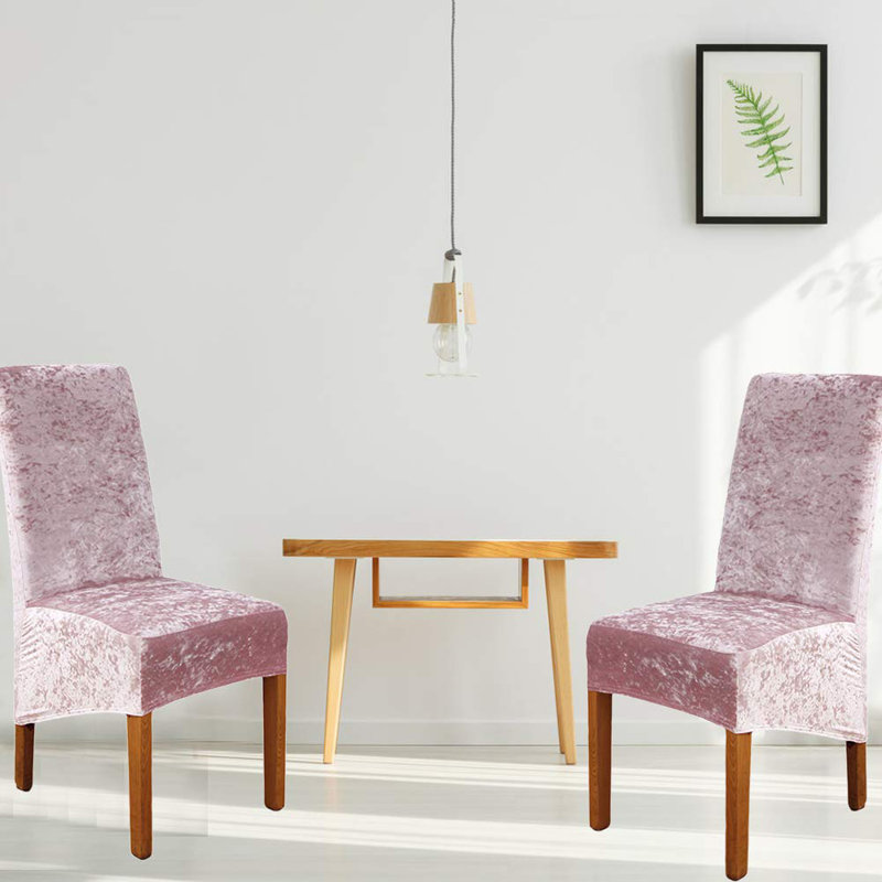 Dining Chair Slipcover, Pink