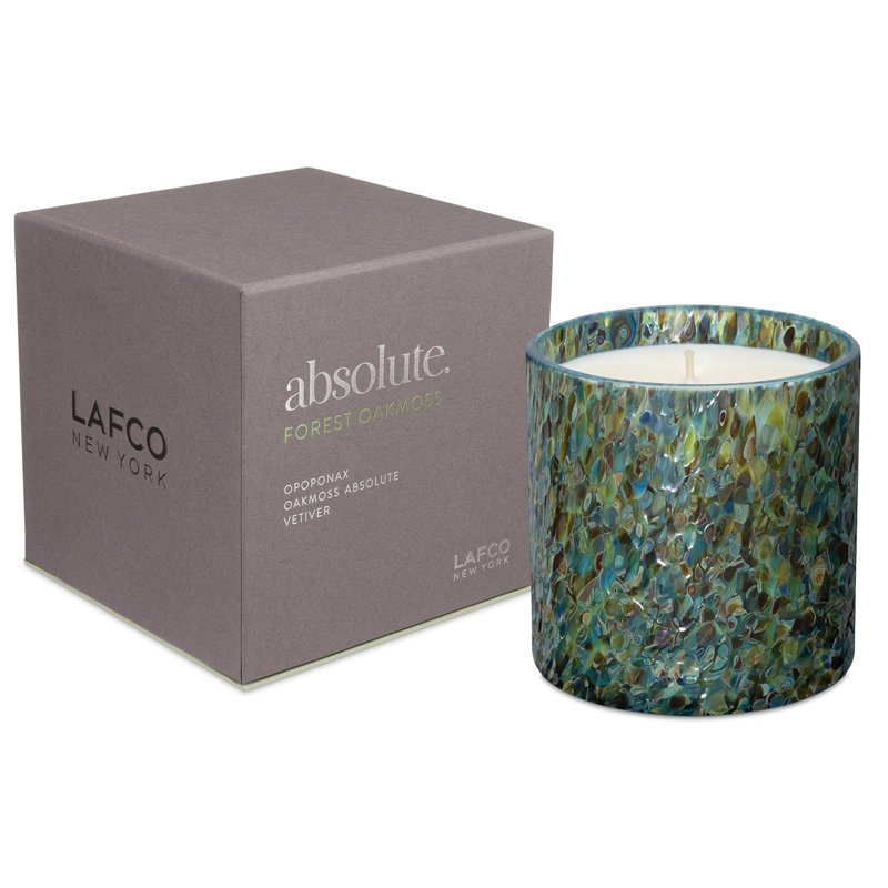 Handmade Forest Oakmoss Soy Candle in Glass Holder