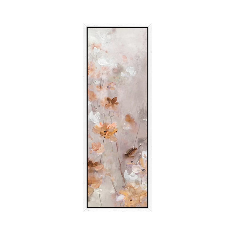 Evening Glow I by Carol Robinson - Panoramic Print on Canvas, 121.92 cm H x 40.64 cm W, White Framed