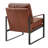 Tosheba Lounge Chair Leatherette With Matte Black Frame-750569333