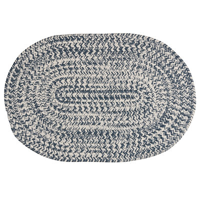 Traver Tweed Indoor/Outdoor Oval Door Mats