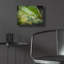 Art mural en verre épique «Droplet Of The Leaf 1» par Life BeautifuLEE, 16 po x 12 po