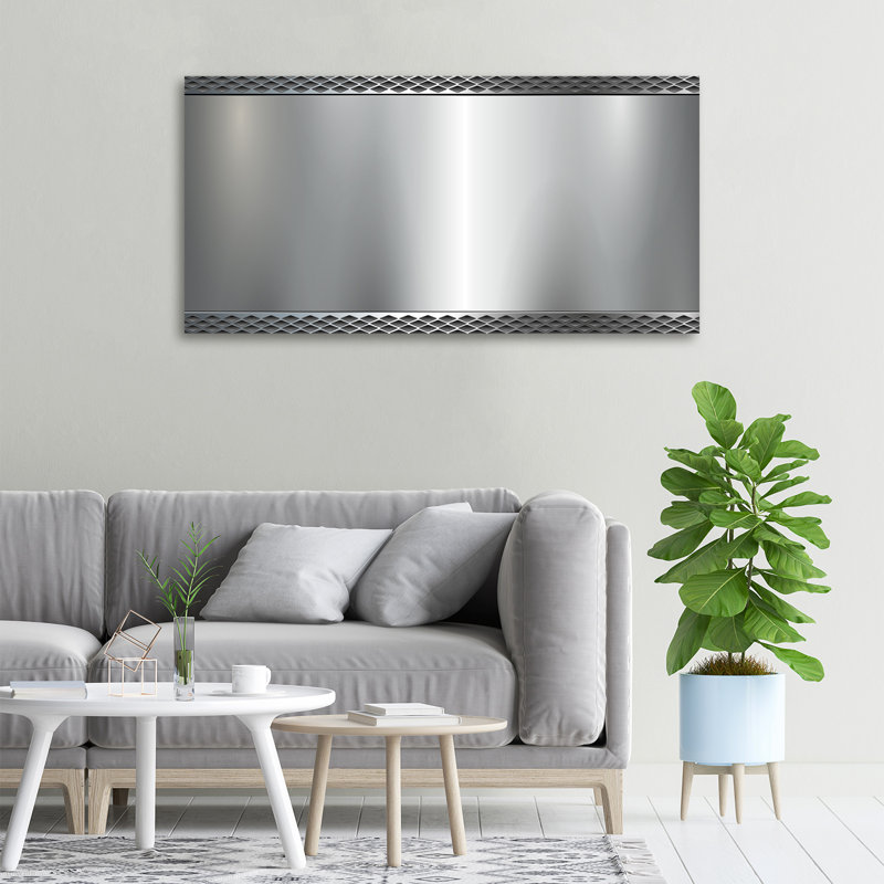 Metal background 1 Piece Wall Art on Canvas