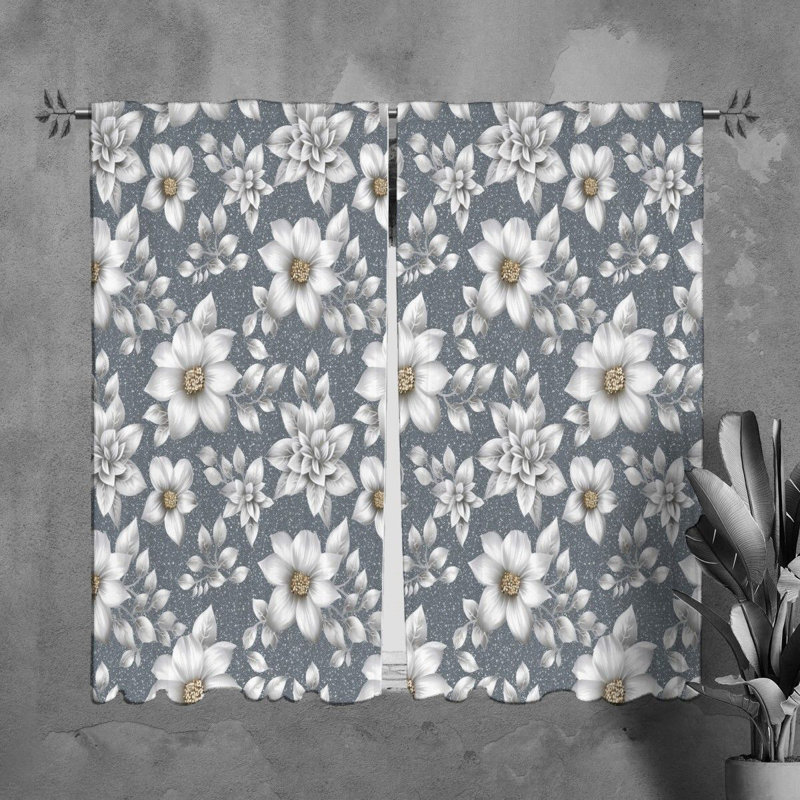 Paire de rideaux obscurcissant en polyester Murnie, L 20 po x L 82 po