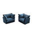 Ensemble de 2 chaises d'appoint Modern Armchairs-1570323838