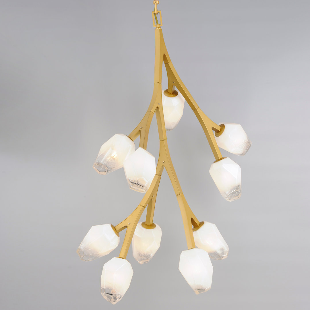 Dreanda 10 - Light Dimmable Novelty Chandelier Willa Arlo™ Interiors 