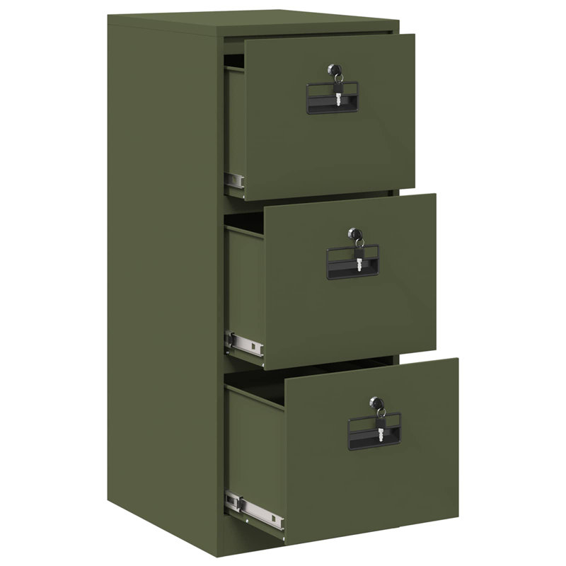 Storage Cabinet, Olive Green