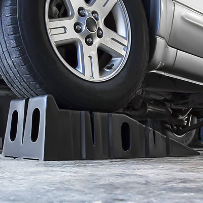 Rampes de voiture robustes avec capacité antidérapante de 5000 lb pour l'entretien des véhicules et les véhicules à faible dégagement