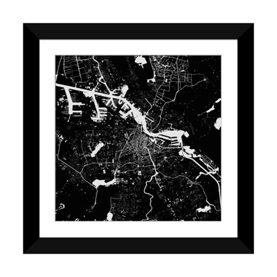 « amsterdam », impression verticale sur toile tendue