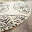 Tapis damassé en laine touffeté à la main Bella-12414323