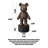 37.4" Brown Resin Decorative Objects