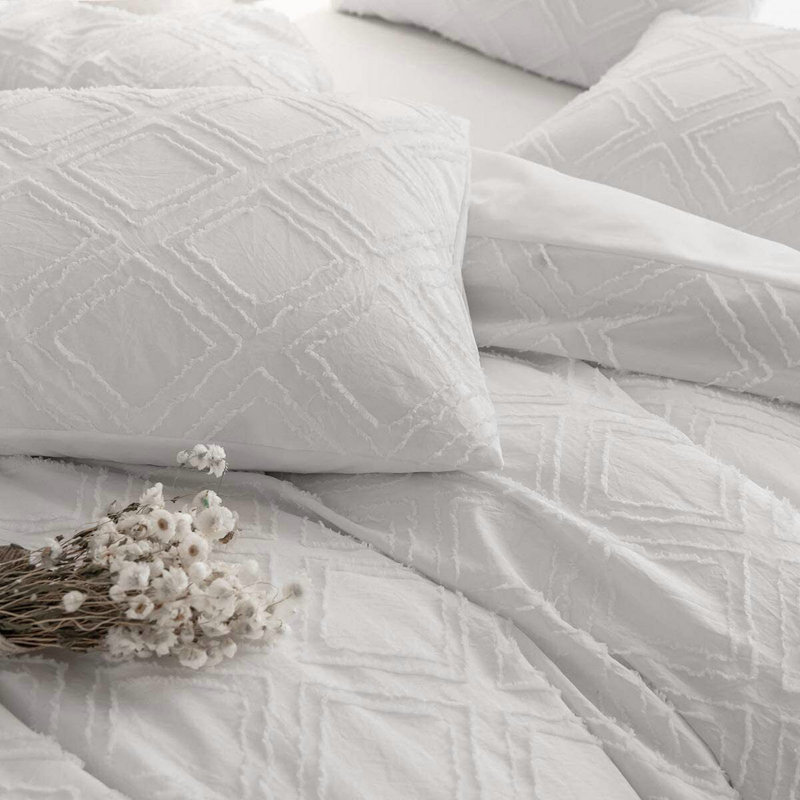 Polyester Waffle Duvet Cover