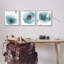 «Modern Poppy Flower Shapes», ensemble de 3 estampes numériques par Carol Robinson-732012756-732012757