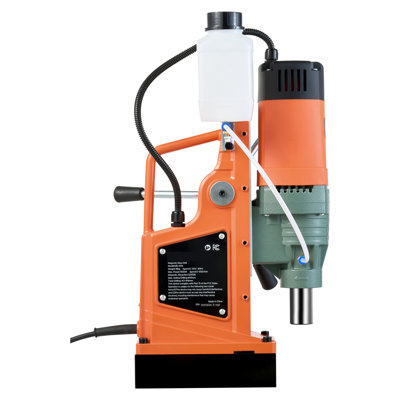 Magnetic Drill, 1550W Motor 2 in Coring Diameter, 2922 lbf Magnetic Force, 0-550 RPM Variable Speed, Portable Electric Mag Drill Press Drilling Machine for Metal Surface, Home Improvement