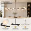 Lustre linéaire moderne 10 branches-123162534