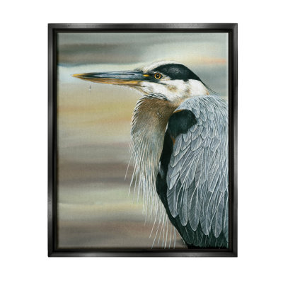 " Heron Bird Feather "