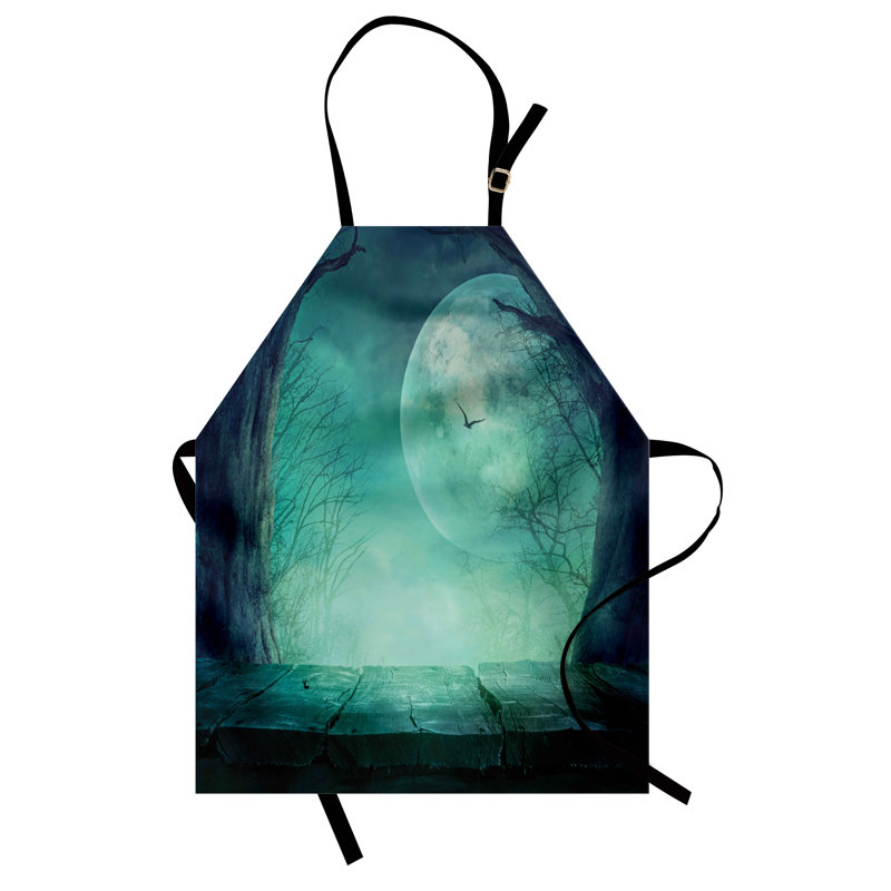 Tablier d'Halloween sans motif bavoir