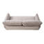 Causeuse rembourrée en tissu doux-129181054