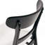 Ensemble de salle à manger 5 pièces de style Mid-Century moderne, structure en bois d'hévéa, une table et 4 chaises rembourrées, noir et beige clair-1908317459