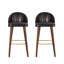 Ensemble de 2 tabourets de bar rembourrés Collinston-290498546
