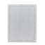 Miroir de commode rectangulaire - finition blanche