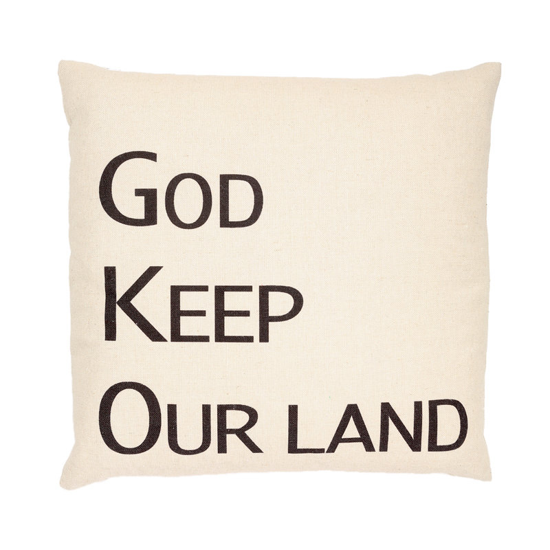 Coussin O Canada, H 26 po x l 26 po