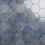 Kalay 9" Hexagon Polished Porcelain Tile-189182015